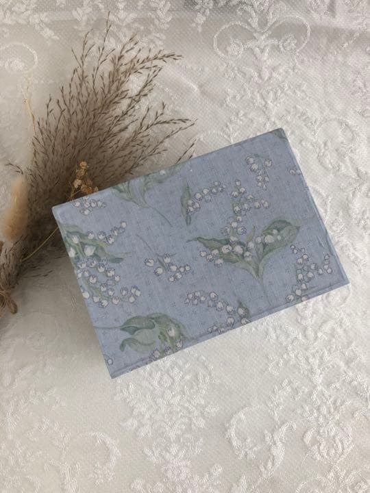 裁縫箱　すずらん　ミュゲ　ヴィクトリアン　カルトナージュ　ハンドメイド