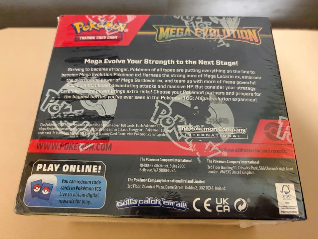 海外版　英語　Pokémon MEGA EVOLUTION 新品未開封 ポケモン