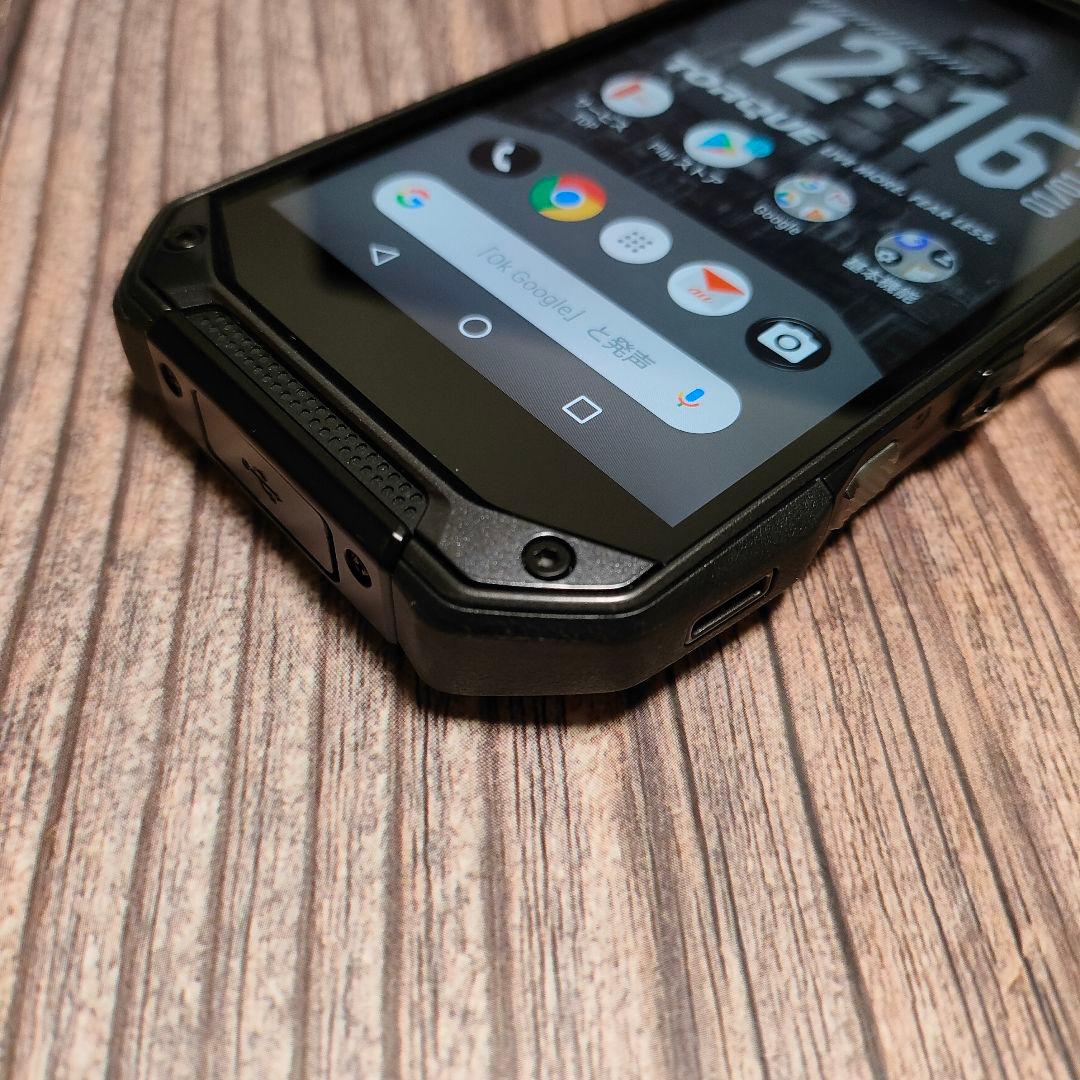 au TORQUE G04 KYV46 ブラック 美品