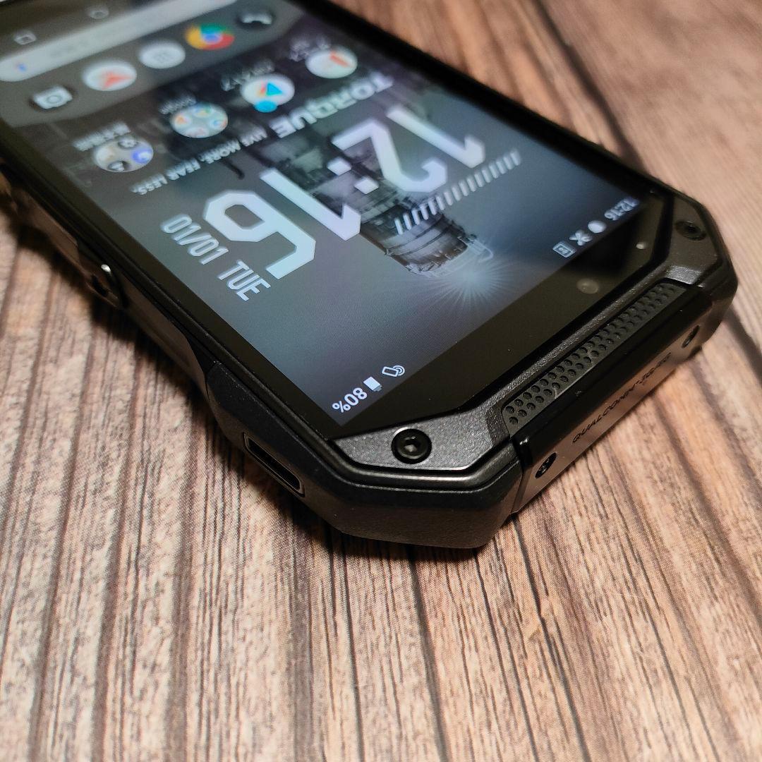 au TORQUE G04 KYV46 ブラック 美品