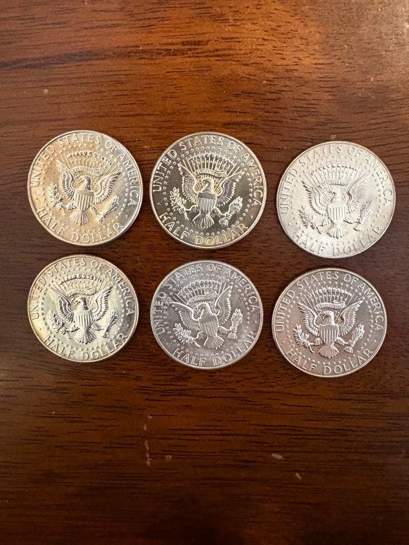 ケネディハーフダラー 銀貨セット#2