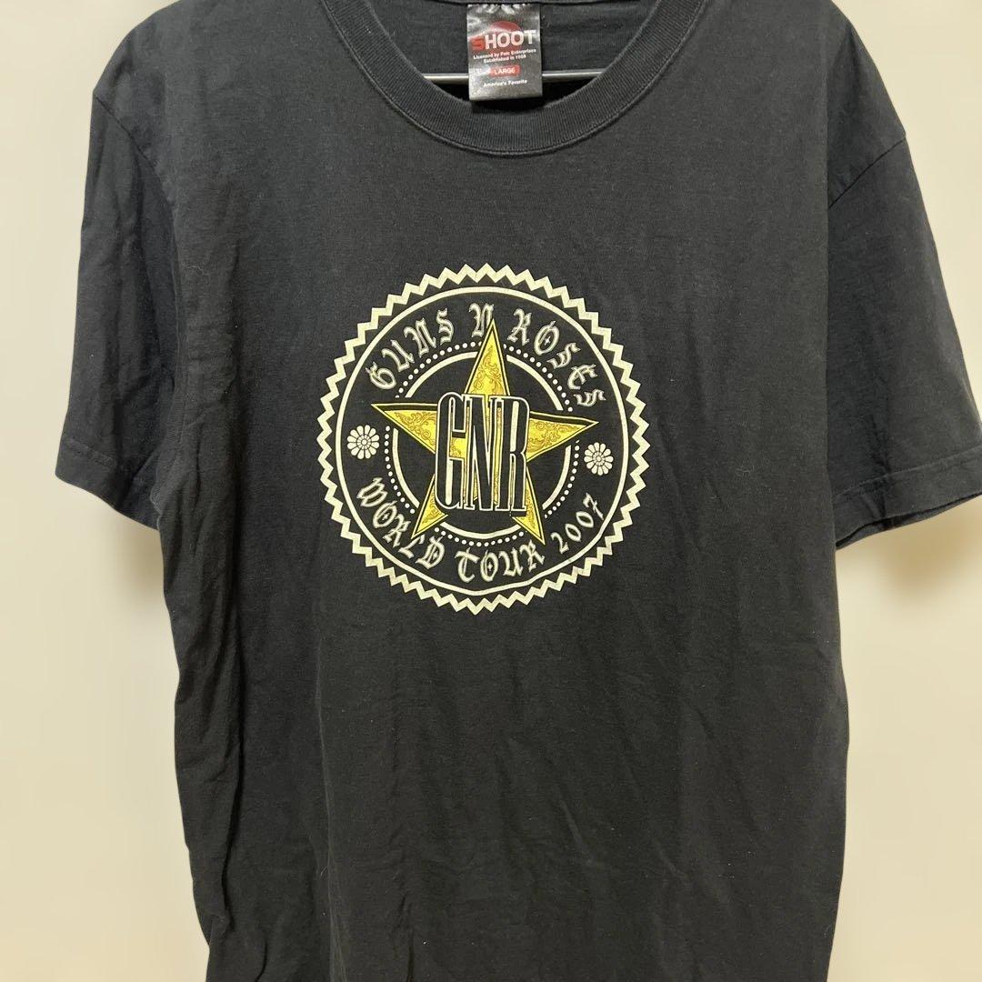 美品Guns N' Roses ワールドツアー 2007 Tシャツ Lサイズ