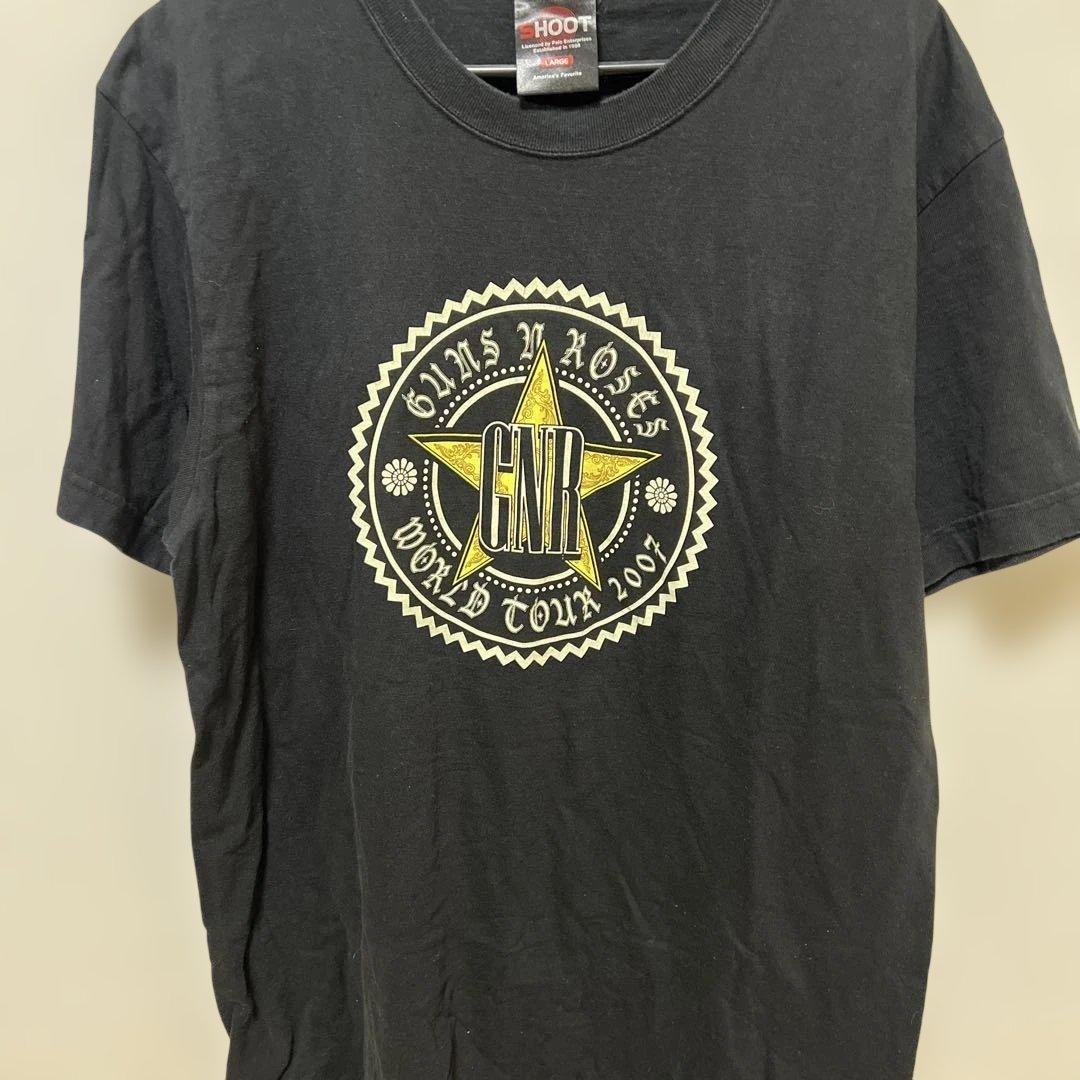 美品Guns N' Roses ワールドツアー 2007 Tシャツ Lサイズ