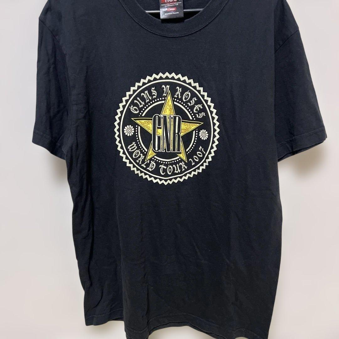 美品Guns N' Roses ワールドツアー 2007 Tシャツ Lサイズ