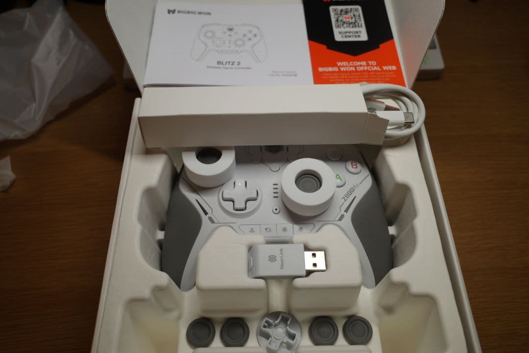 PC用ゲームコントローラー・コンバーター BIGBIGWON BLITZ2 TMR
