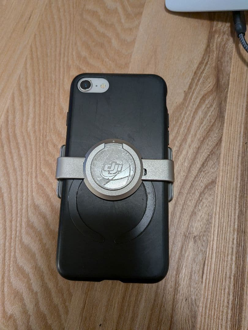 DJI Osmo Mobile SE +マウント+anker 変換器 +マイク