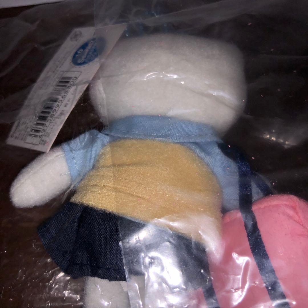 足長キティ　ぬいぐるみ　マスコット　キーホルダー　女子高生　夏服　ストラップ