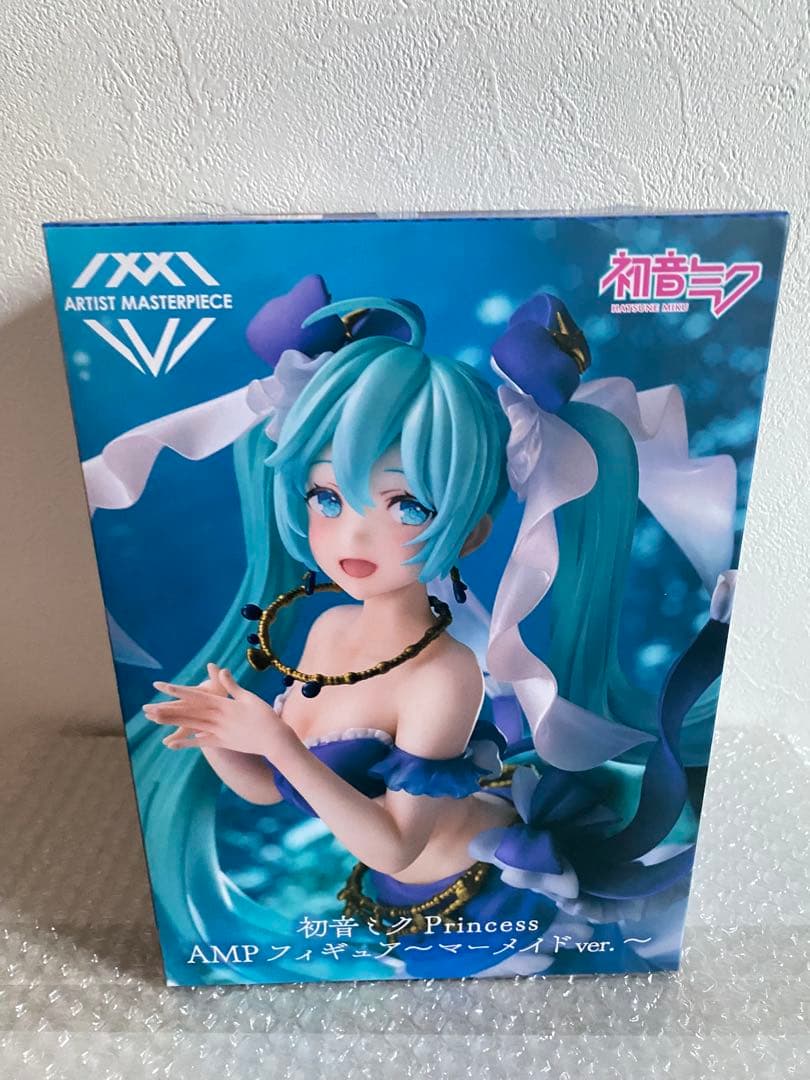 初音ミク　フィギュア　うさ耳　シナモロール　Birthday　AMP　タイトー