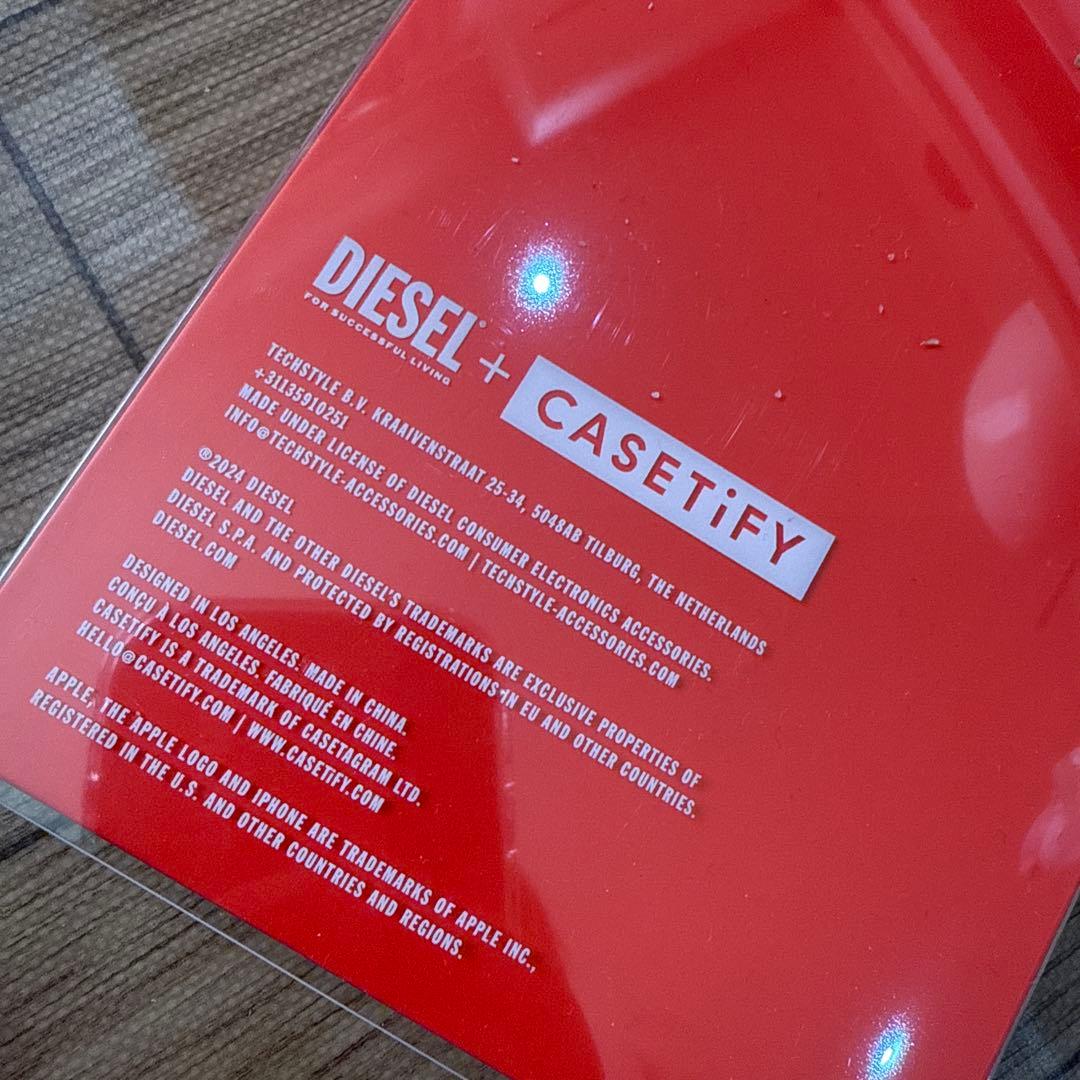 DIESEL・ CASSETIFY 【iPhone 16pro】
