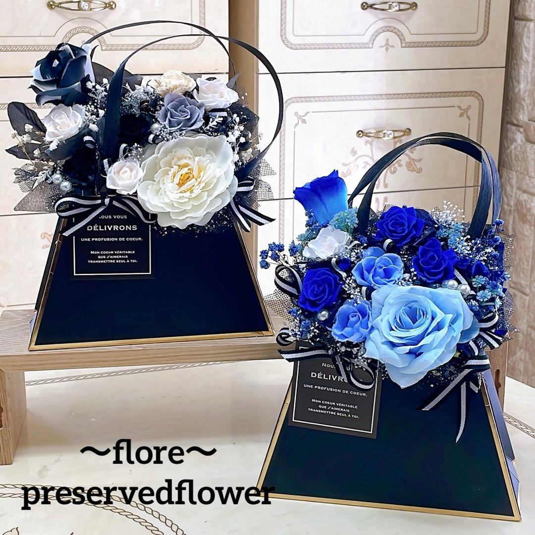 ✨大人気✨ハンドバッグ✨バラミックスプリザ＆アーティフィシャルバラアレンジメント