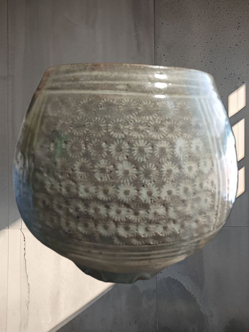 高麗青磁　李朝　象嵌　三島　大鉢　時代物　骨董アンティーク　朝鮮美術