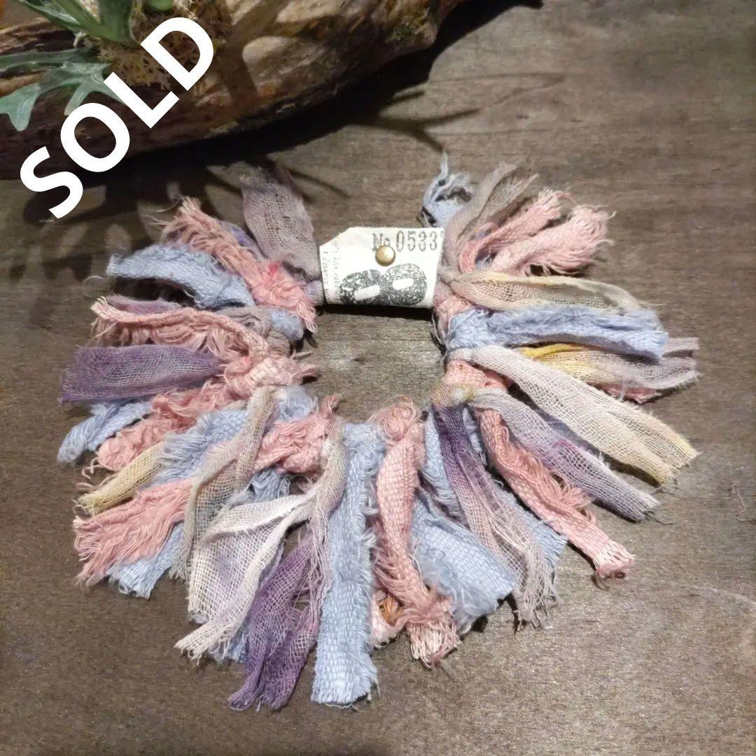 ［SALE］あじさい色①✨シュシュ✨ハンドメイド