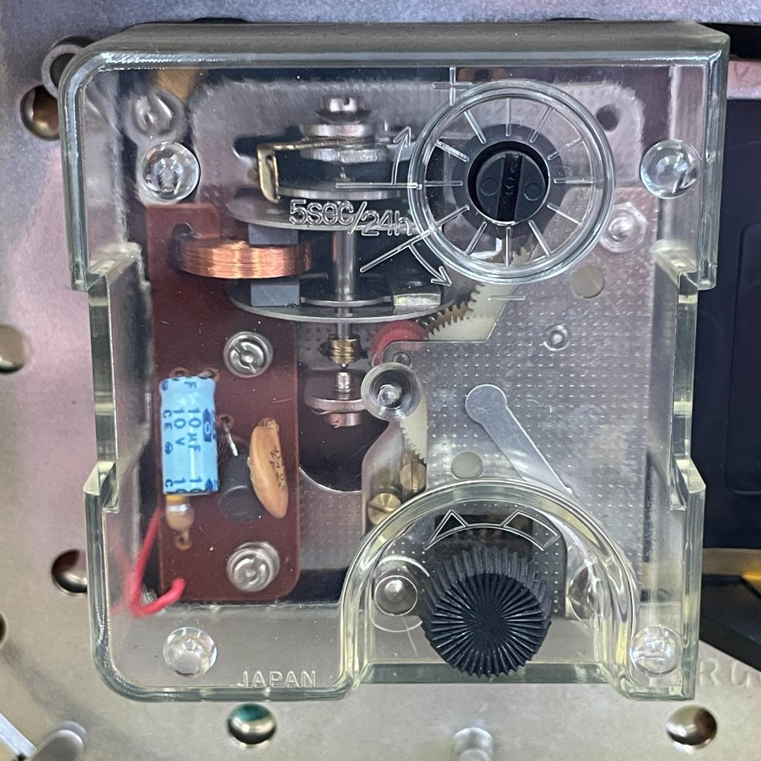 未使用長期保管品 動作品 シチズン トランジスタクロック 高級装飾 R8SC41