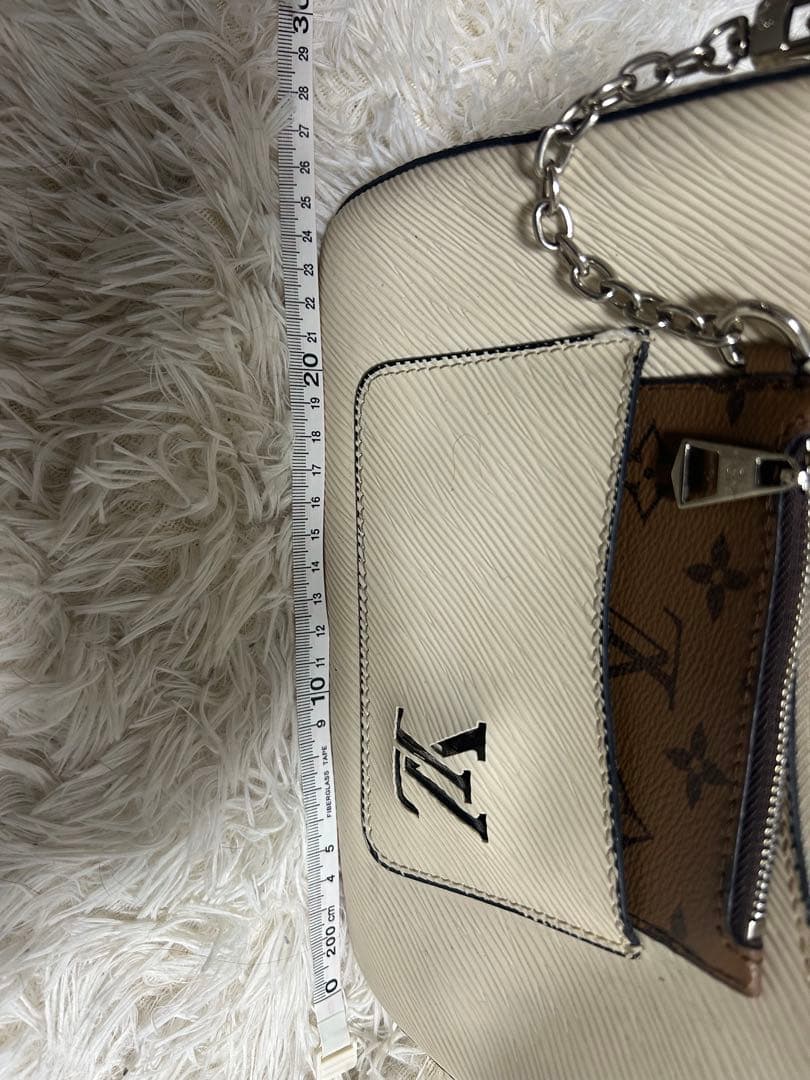 アイボリー ショルダーバッグ　ノベルティグッズ