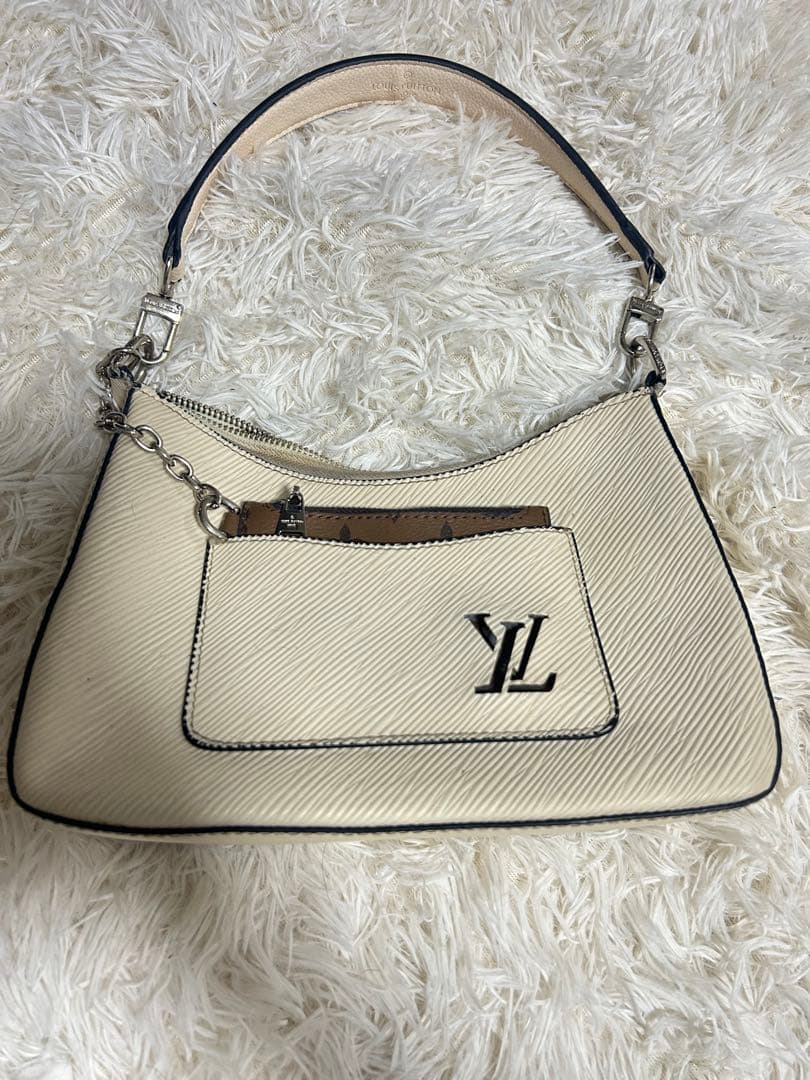 アイボリー ショルダーバッグ　ノベルティグッズ