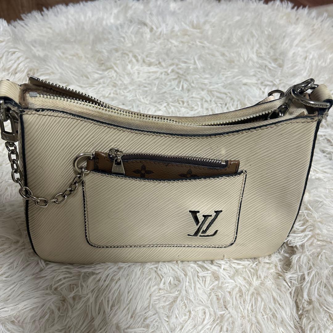 アイボリー ショルダーバッグ　ノベルティグッズ