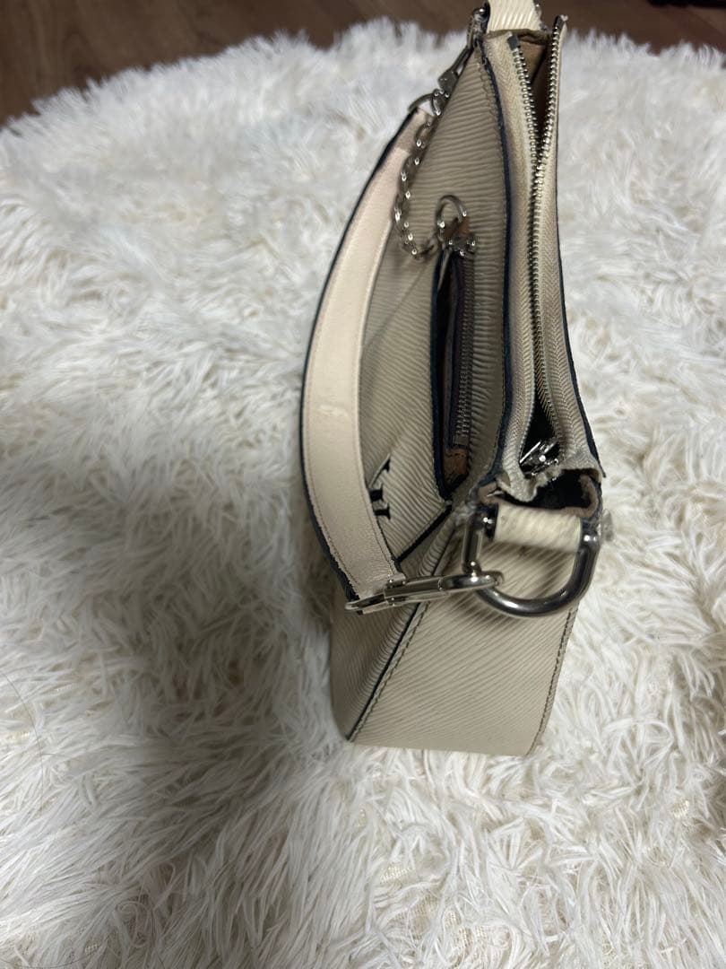 アイボリー ショルダーバッグ　ノベルティグッズ