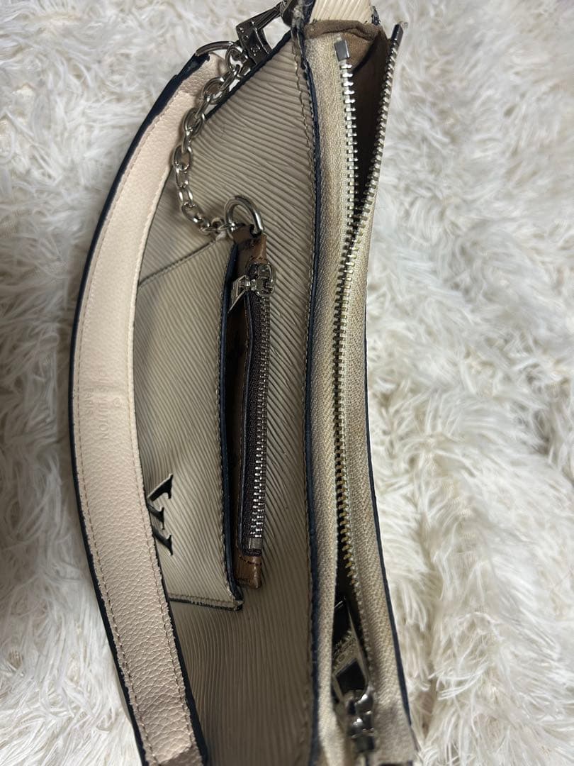 アイボリー ショルダーバッグ　ノベルティグッズ