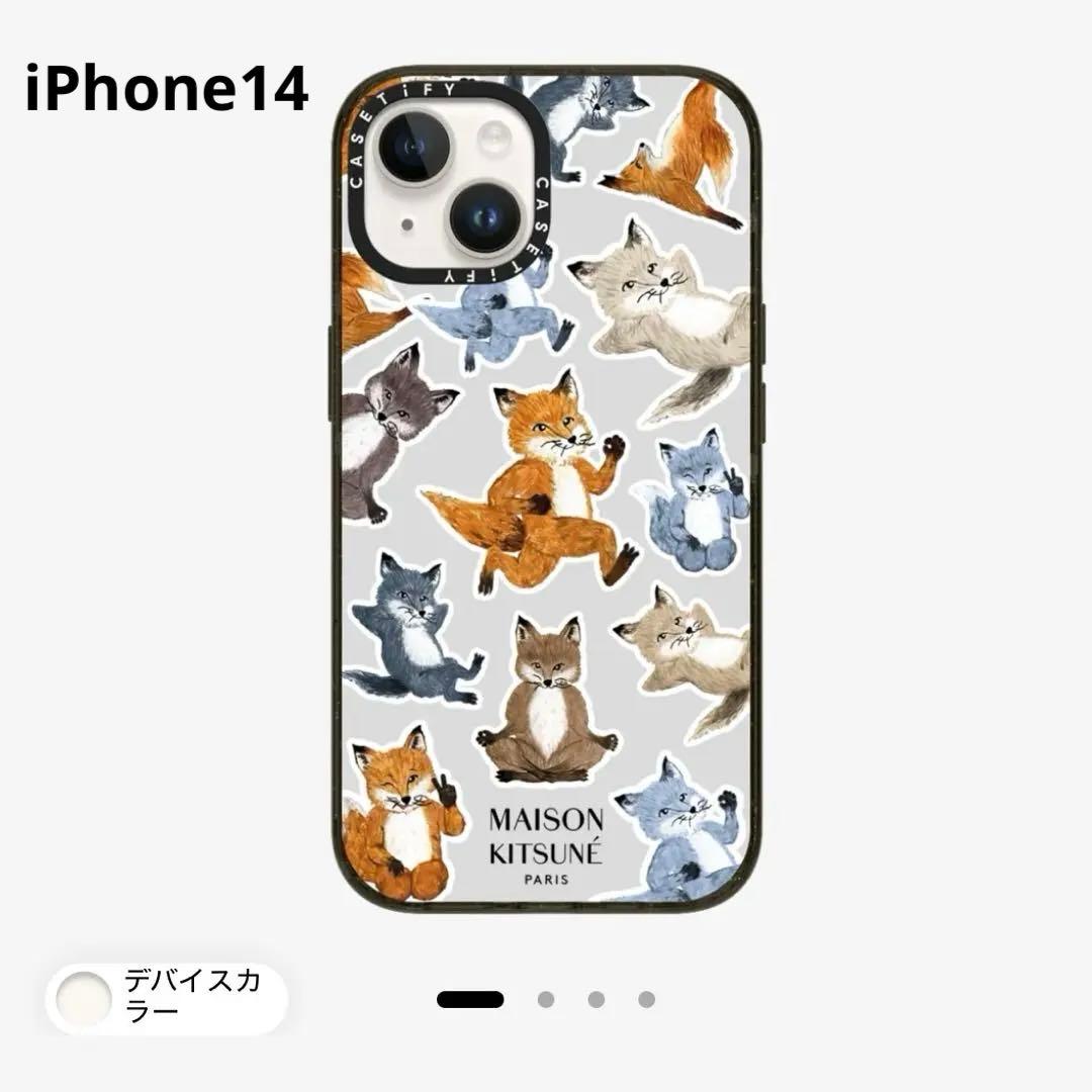 iPhone14 CASSETIFY MAISON KITSUNÉ ケース