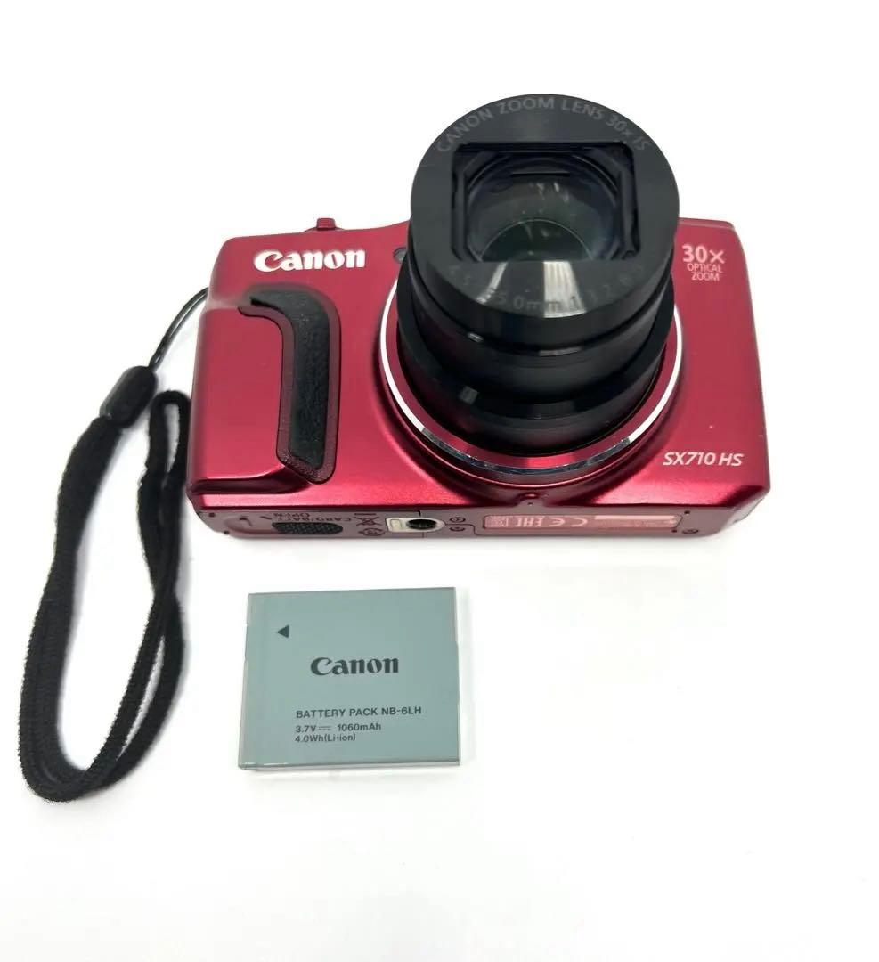 裕*様 【ジャンク】Canon PowerShot SX710 HS レッド