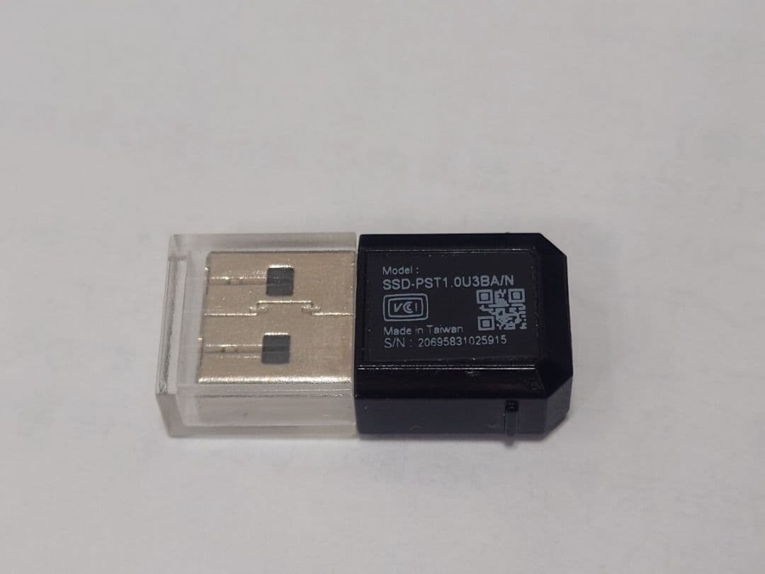 ★BUFFALO USB接続超小型SSD SSD-PST1.0U3-BA
