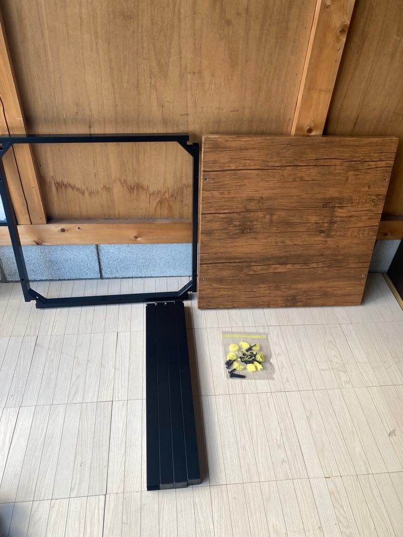 4点セットベッド シングル フレーム➕ダイニングセット【引取or配達限定】