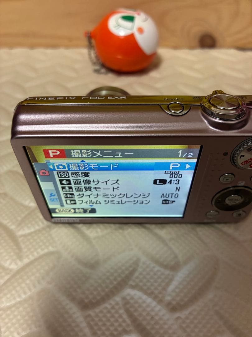 fujifilm&富士フイルム　f80exr ピンク　デジタルカメラ