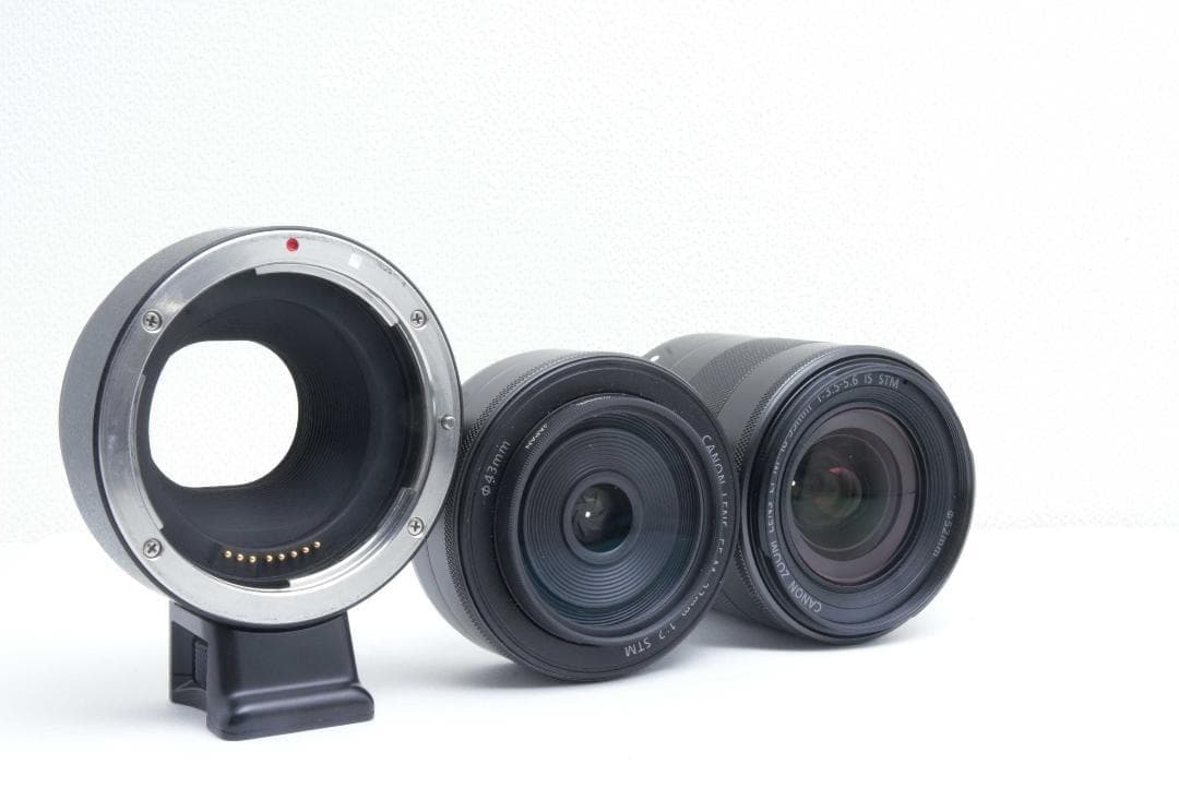キャノン　Canon EOS M2　ミラーレス一眼ダブルレンズキット【美品】