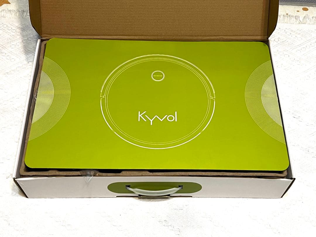 【美品】Kyvol E31 ロボット掃除機 本体 水拭き ホワイト