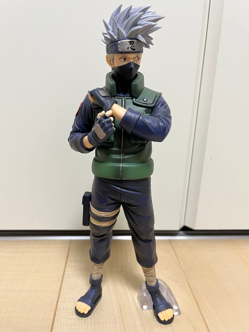 最安値　NARUTO　はたけカカシ　紡がれる火の意志　両目写輪眼　一番くじ