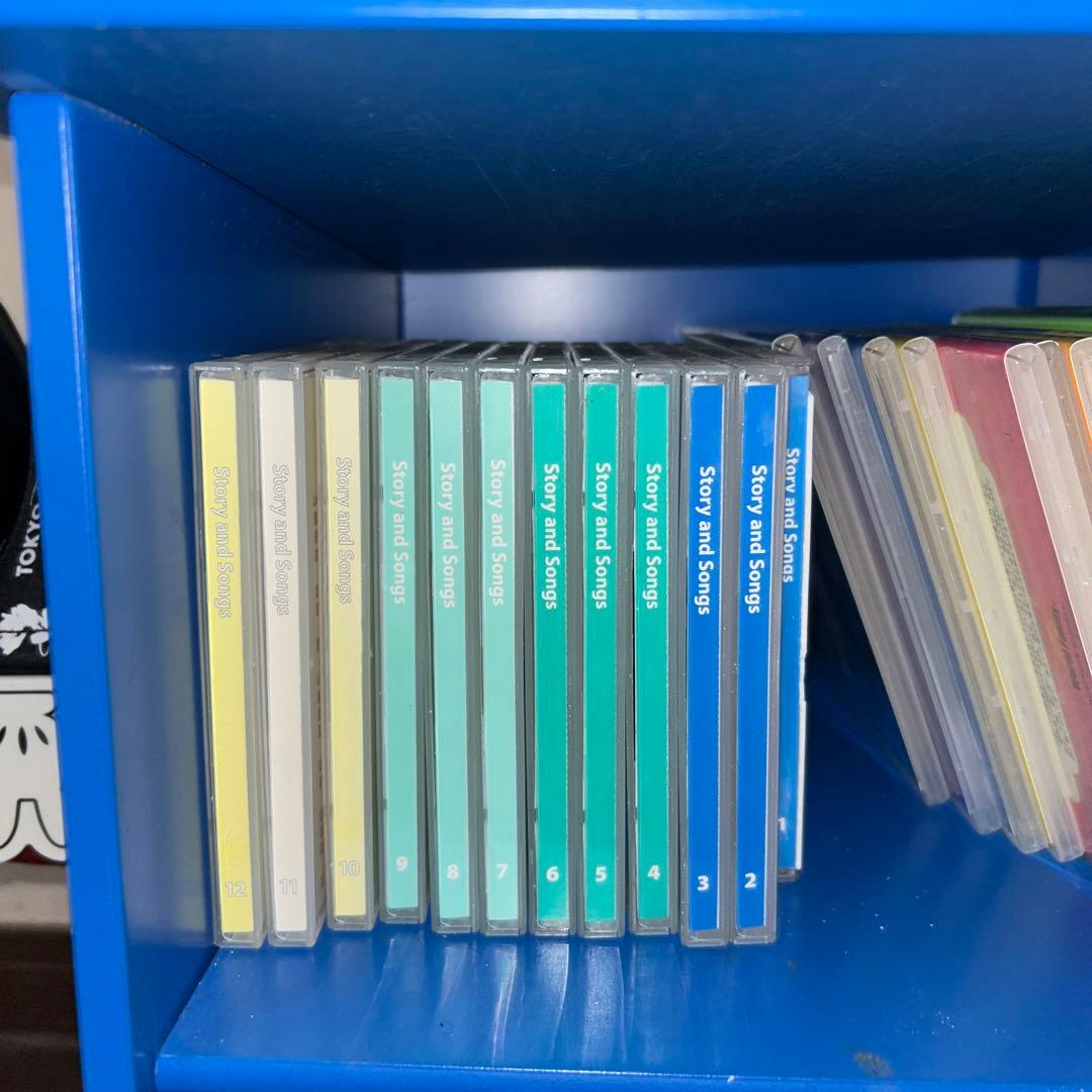 Disney World English フルセット　棚付き　未開封品多数