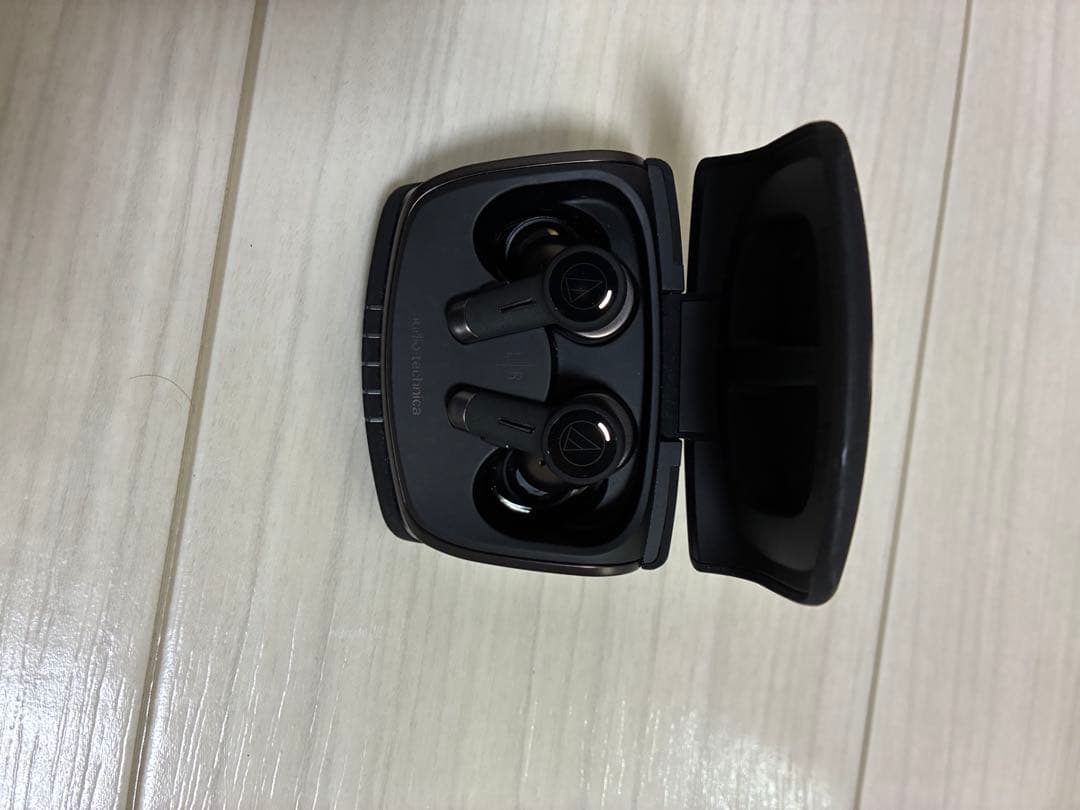 【ATH-TWX9ブラック】 充電ケース付　Bluetooth