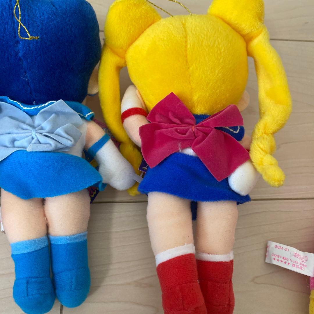 レトロ　非売品　バンプレスト　セーラームーン　S　ぬいぐるみ 5体セット