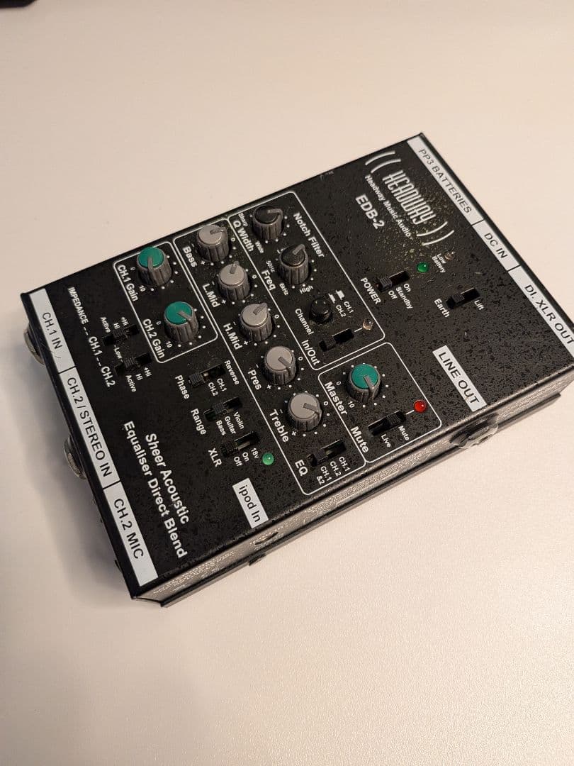 HEADWAY EDB-2 アコースティックギタープリアンプ