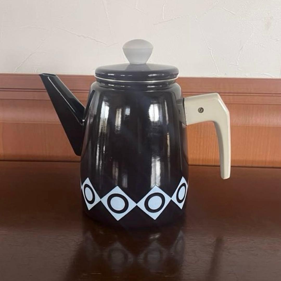 Austria email ホーロー ポット ヴィンテージ