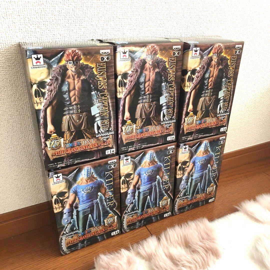 新品ワンピースdxfグラメン キラーキッド6体セットgrandlinemen