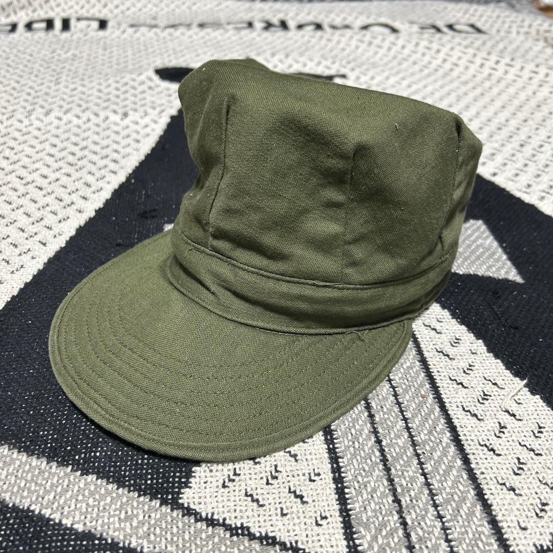 米軍実物 ナム戦 ユーティリティキャップ 62年 7 1/4 OG107 レア