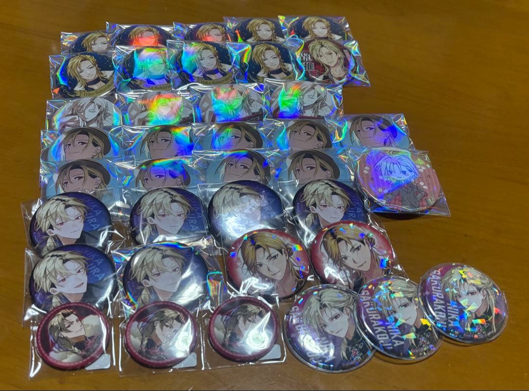 Clock over ORQUESTA クロケスタ 二香 缶バッジ まとめ売り