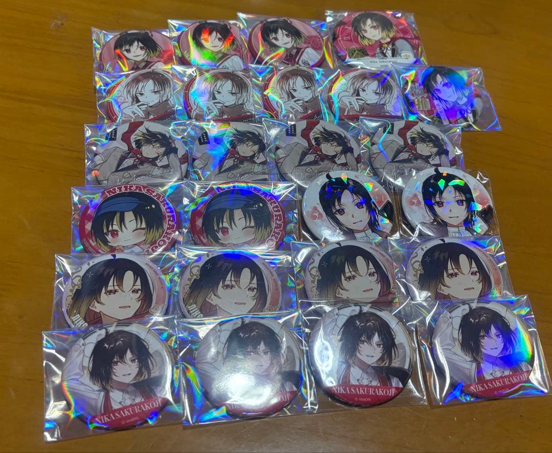 Clock over ORQUESTA クロケスタ 二香 缶バッジ まとめ売り