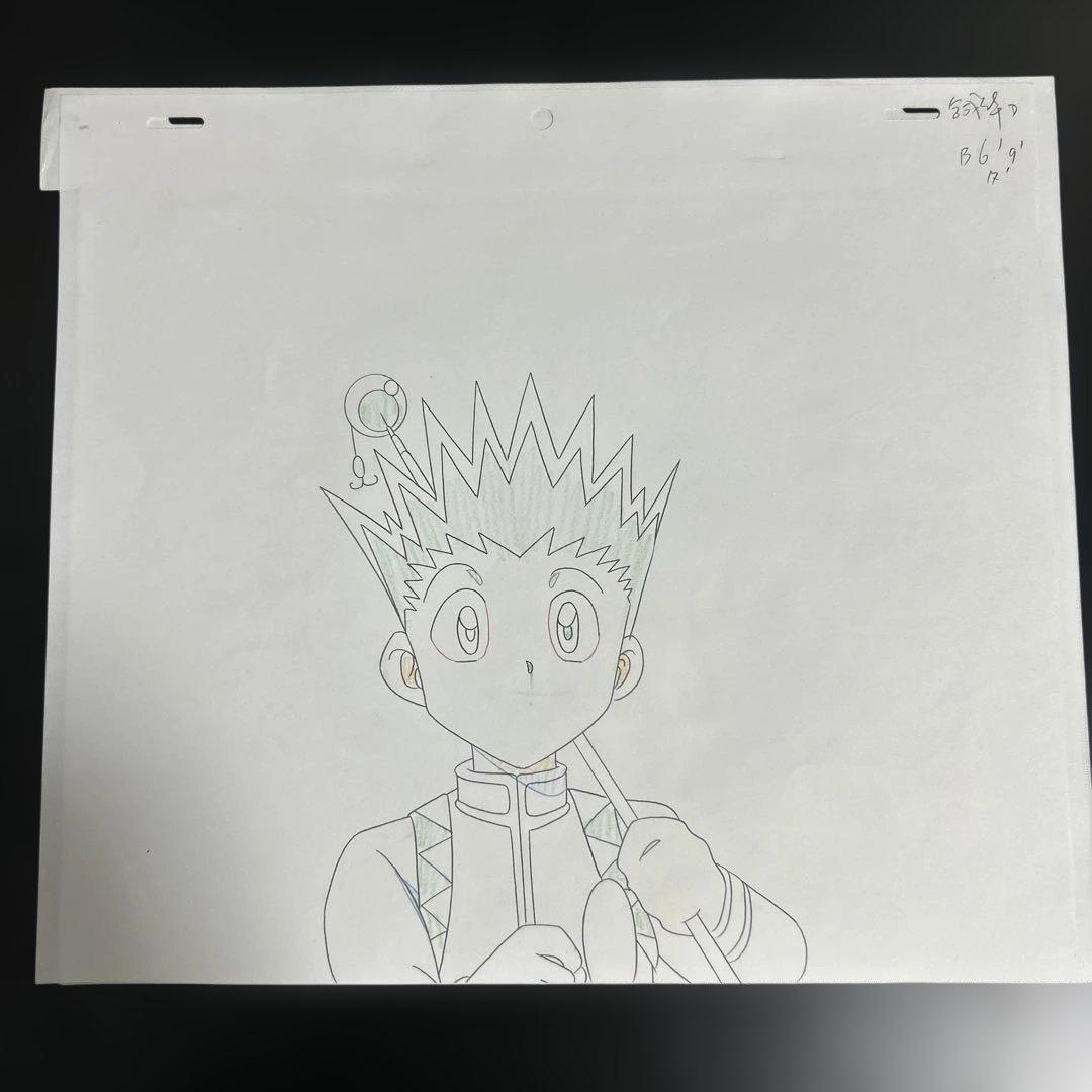 HUNTER×HUNTER ゴン×レオリオ セル画 生原画