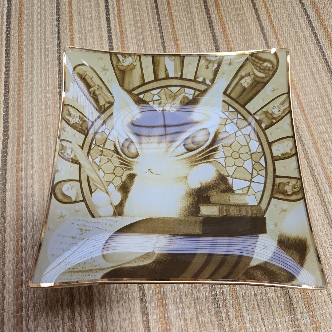 猫のイラスト インテリアトレイ