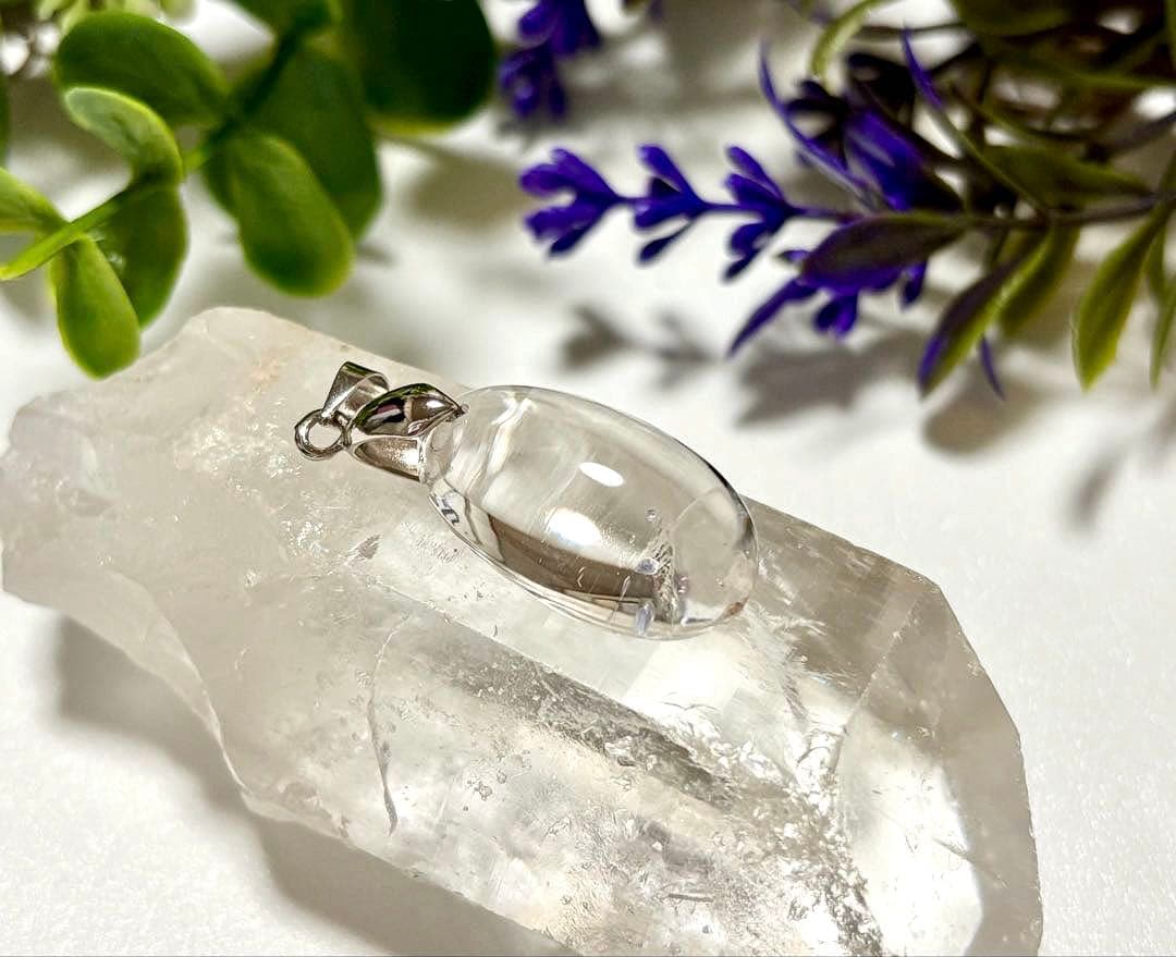 究極品質　妖精宿るミラージュストーン　幻のプレミアムフローライトインクォーツPT