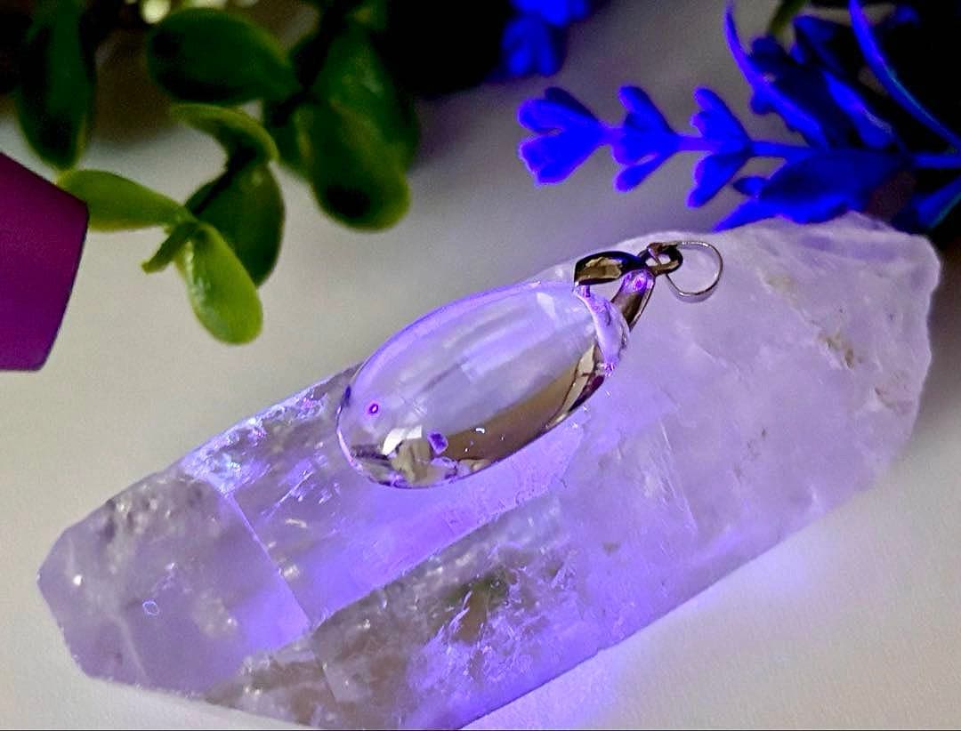 究極品質　妖精宿るミラージュストーン　幻のプレミアムフローライトインクォーツPT