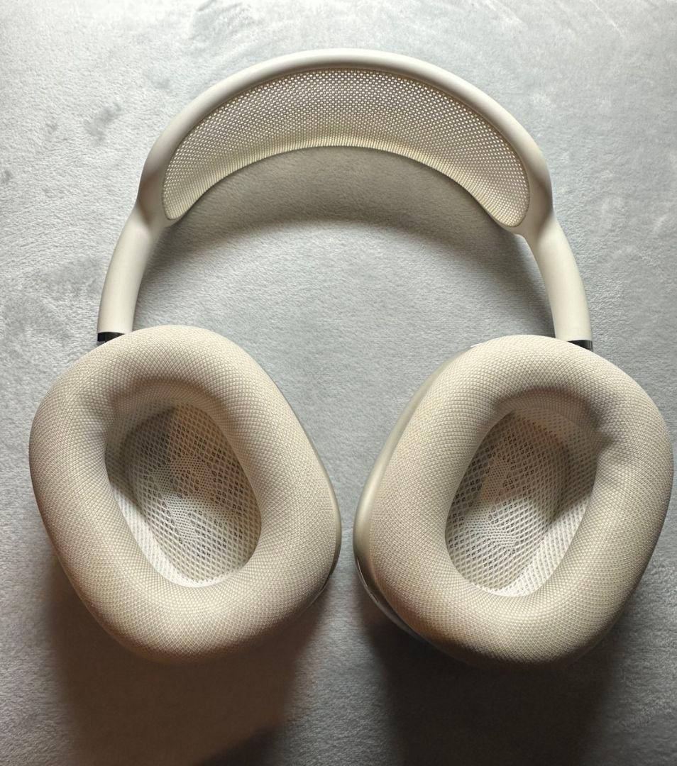 【美品】airpods max Starlight　第2世代