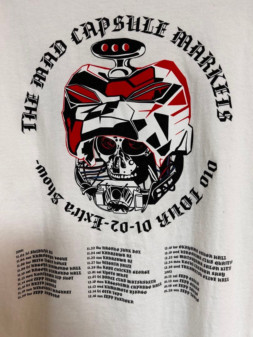 THE MAD CAPSULE MARKETS Tシャツ M ホワイト　マッド