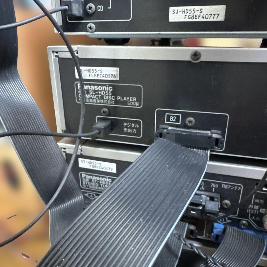 Panasonic SL-HD55 コンポCD /MD/AMFM