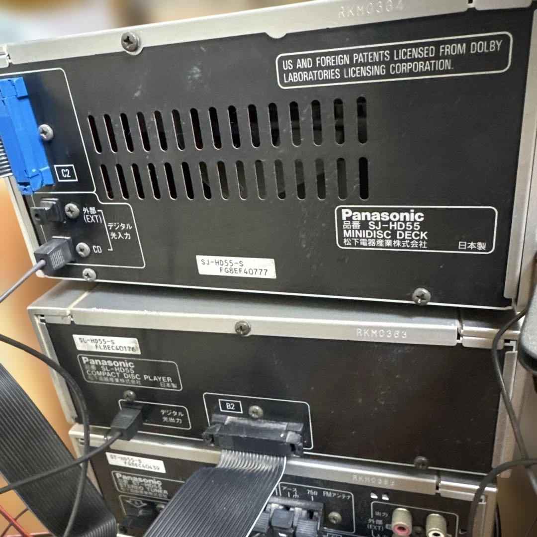 Panasonic SL-HD55 コンポCD /MD/AMFM