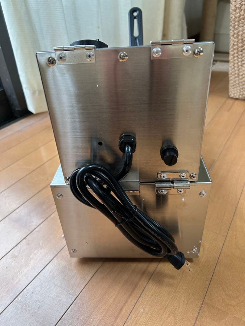 電気フライヤー ステンレス製 温度調整可能