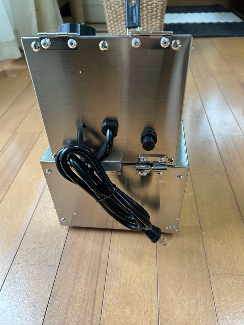 電気フライヤー ステンレス製 温度調整可能