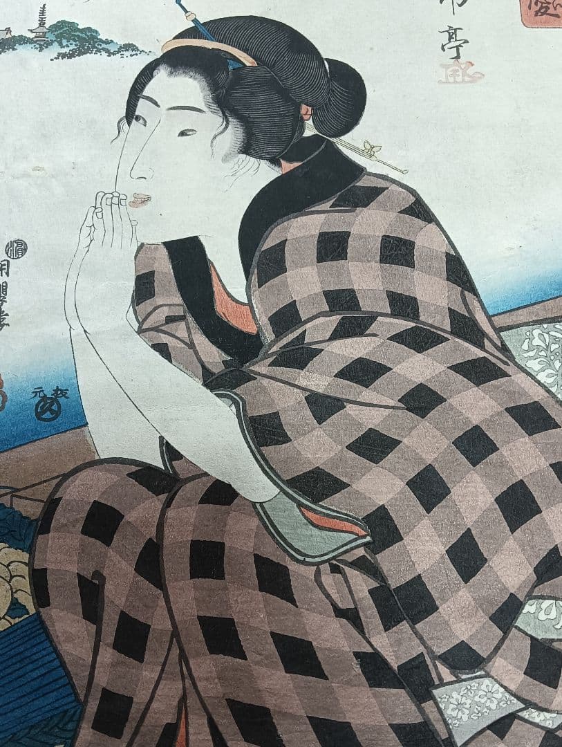 歌川国芳　江戸時代木版 浮世絵